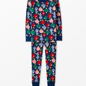 Hanna Andersson Kids Pajama Set with ornaments